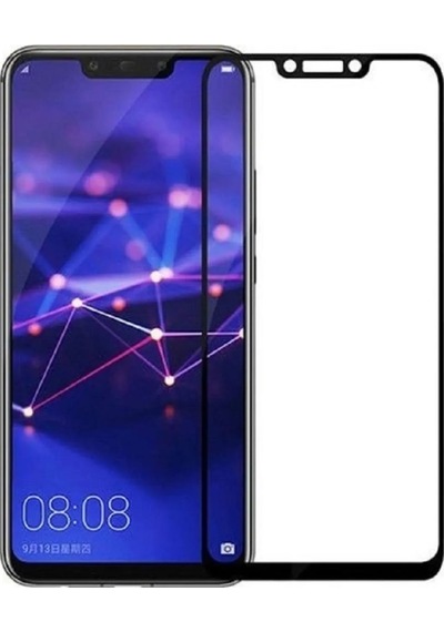 Forzacase Huawei Mate 20 Lite İle Uyumlu Çerçeveli Tam Kaplayan Temperli Ekran Koruyucu - Fc003