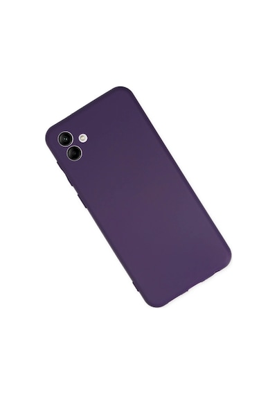 Samsung Galaxy Uyumlu , A04 Kılıf First Silikon - Mor