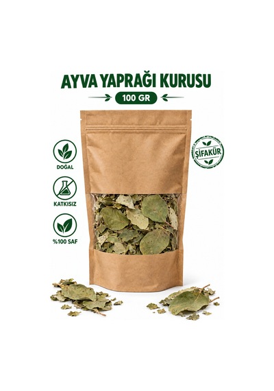 Ayva Yaprağı Kurusu Ayva Yaprağı Çayı 100 Gr