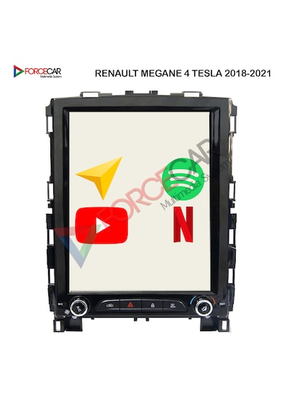 Renault Megane 4 Tesla Ekran Android 4 64 Kablosuz Carplay