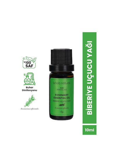 Bade Natural Biberiye Uçucu Yağı %100 Saf 10 ML