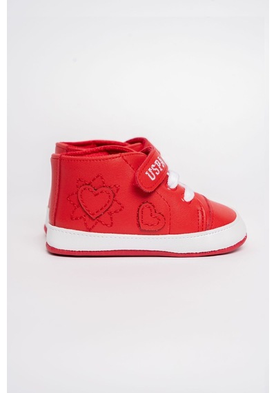U.S. Polo Assn. U.s Polo Assn. Kız Bebek Kırmızı Ayakkabı 5274-50183 Kırmızı