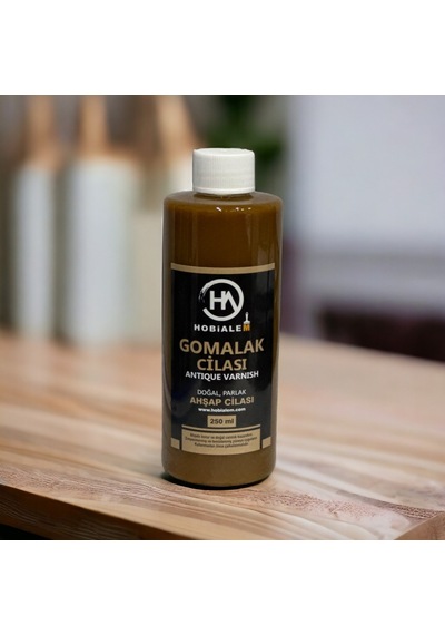 Gomalak Cilası Doğal Ahşap Verniği 250 Ml Antik Vernik Shellac