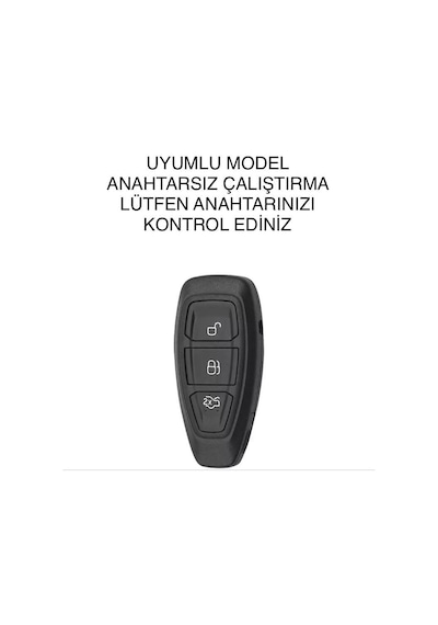 Ford Focus Fiesta Kuga Mondeo Smax Cmax Ecosport Karbon Anahtar Kılıf 2.resime Bakınız