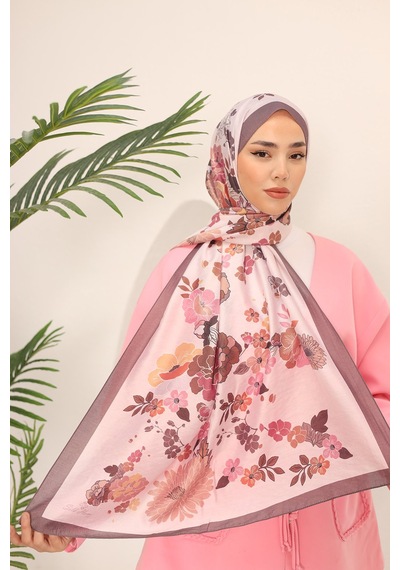 Silk Home Olinda Şal 49004-15 Gül Kurusu