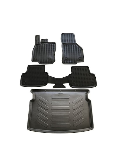 Gold Dacia Duster 4X2 2010-2017 3D Paspas+Bagaj Havuzu Set
