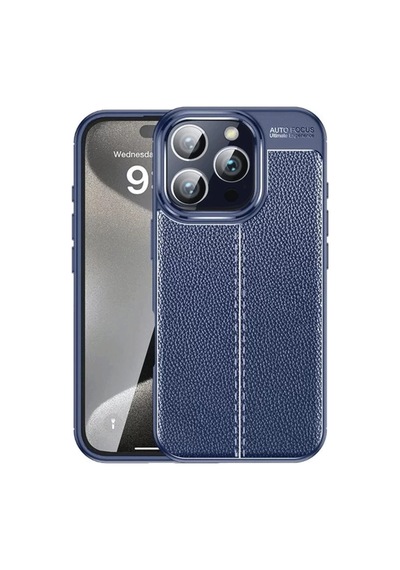 Newface Apple İphone 16 Pro Max Kılıf Auto Focus Kapak - Lacivert