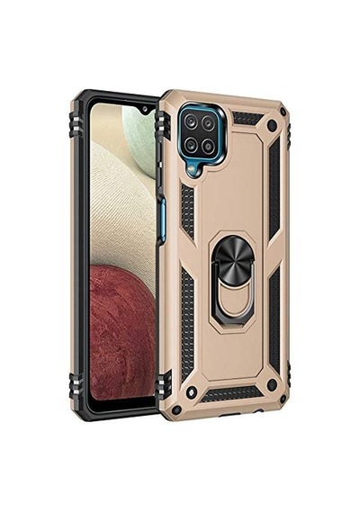 M22 İle Uyumlu Kılıf Gold Panther Yüzüklü Silikon Orijinal Esnek İnce Geliştirilmiş Dayanıklı Darbe Karşıtı Koruyucu Yeni Tasarım M22, Gold Sku: Zeusb09x3v1sq1