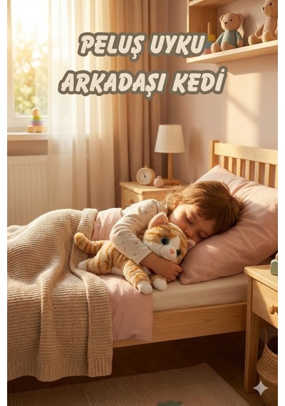 Sevimli Peluş Yavru Kedi 35 Cm Sesli Miyavlayan Oyuncak Uyku Ve Oyun Arkadaşı 4 Renk Seçeneği 1471680