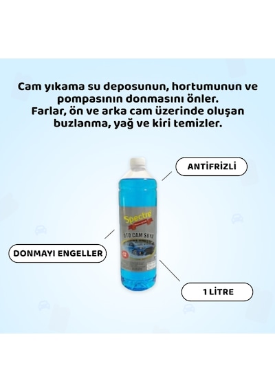 Spectre G12 Kırmızı Süper -40 Antifriz Kışlık Cam Suyu N11.257