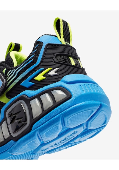 Skechers Light Storm 3 Büyük Erkek Çocuk Siyah Işıklı Spor Ayakkabı 400151l Bblm