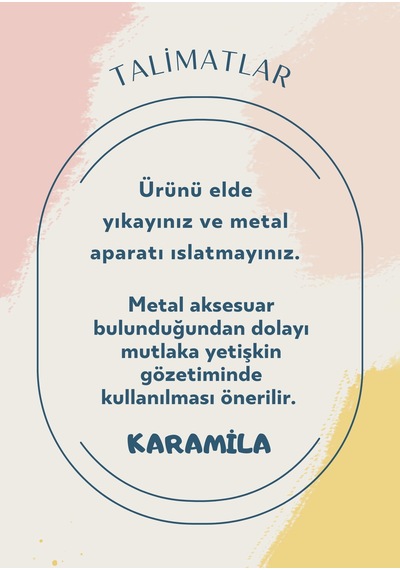 Bugs Bunny Emzik Askısı - Emzik Zinciri - Emzik Tutacağı - Handmade Çok Renkli
