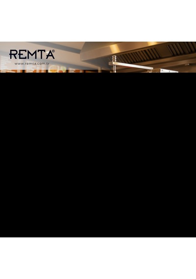 Remta 4 Radyanlı Döner Ocağı Alttan Motorlu Gazlı Ce Belgeli D08 A