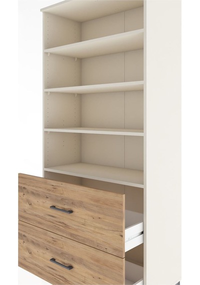 Hyperion Dolap 4 Raflı 2 Çekmeceli 88x44x195 Aytaşı-çam Aytaşı Hyperion Dolap 4 Raflı 2 Çekmeceli 88x44x195 Aytaşı-çam Aytaşı