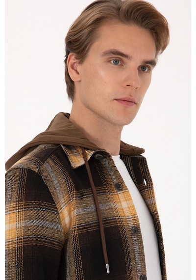 U.s. Polo Assn. Erkek Kahverengi Dokuma Mont 50308139-vr029 Kahverengı