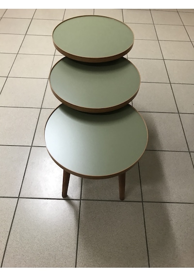3.lü Zigon Sehpa YEŞİL 18mm 1.sınıf Mdf Lam Tabla 3.lü Zigon Sehpa YEŞİL 18mm 1.sınıf Mdf Lam Tabla