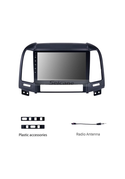 Hyundaı Santafe 2006-2012 Uyumlu Multimedya Navigasyon Usb Kamera Carplayer 4 Ram