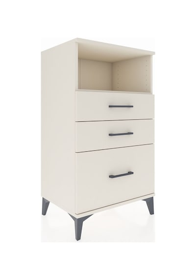 Hyperion Komodin Tek Raflı 3 Çekmeceli 60x44x106 Aytaşı-aytaşı Aytaşı