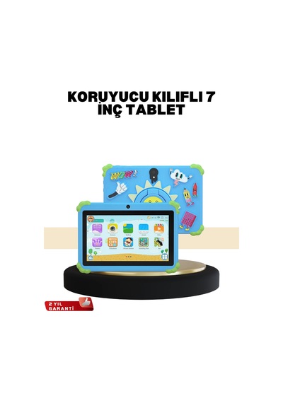 Çok Amaçlı 7 İnç Tablet Video Oyun Ve Eğitim İçin İdeal Beyaz