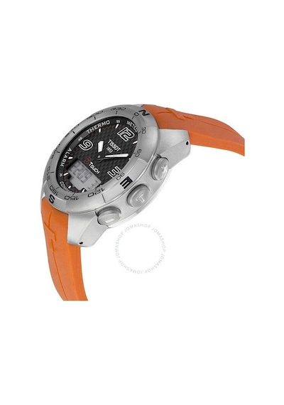 Tissot T Touch 21mm Expert Modeli Turuncu Silikon Kordon