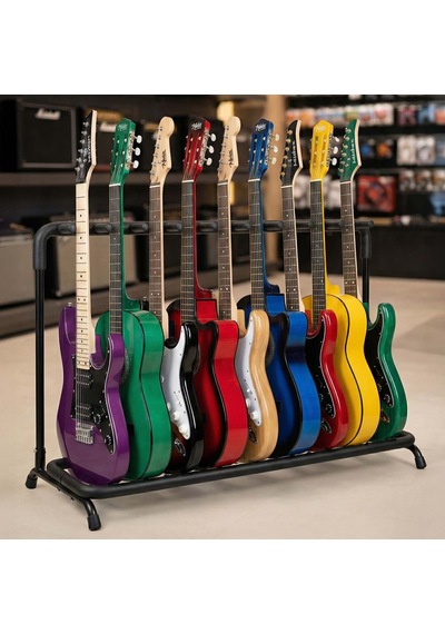 Lastvoice Gtr-09 Çoklu 9'lu (Dokuzlu) Gitar Standı Sehpası