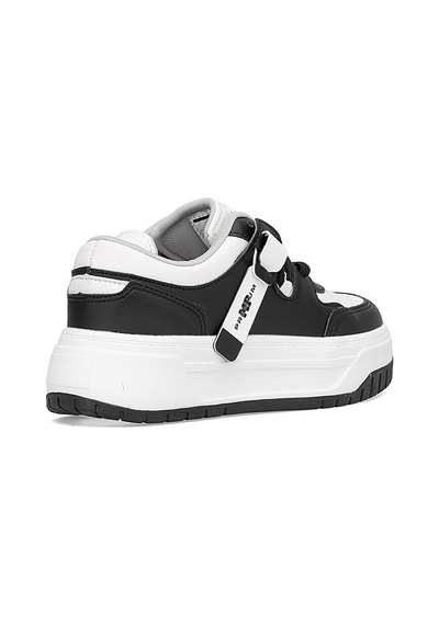 M.p 252-6125zn Kadın Klasik Sneaker Siyah - Beyaz Siyah - Beyaz