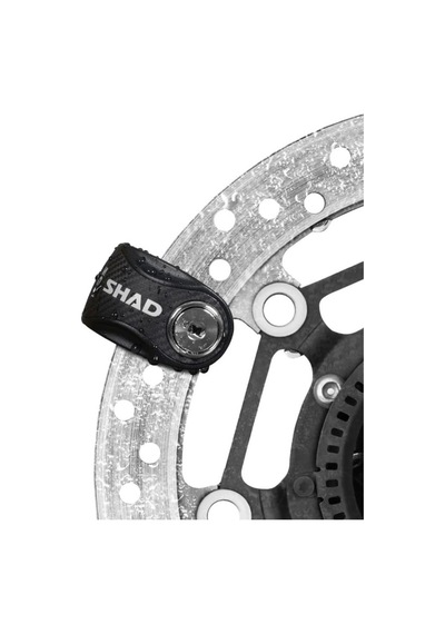 Shad Sc21 Motosiklet Disk Kilidi Siyah C0s2100 Disk Kilidi