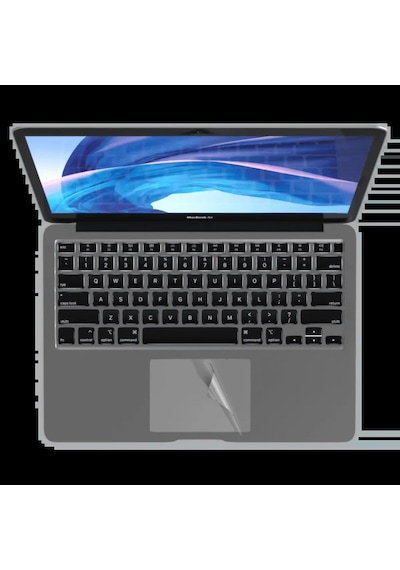 Apple MacBook Air 15 Inç M4-m5 İle Uyumlu Mat Parmak Izi Bırakmayan Touchpad Koruyucu 2 Adet