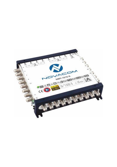 Novacom 10/16 Kaskatlı Multiswitch Uydu Santrali