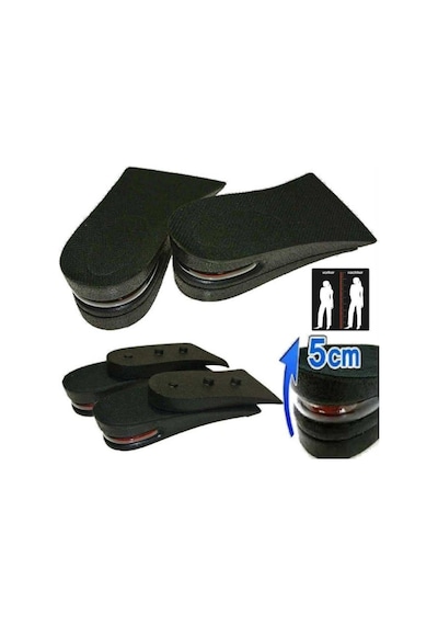 5 Cm Hava Yastıklı Boy Uzatıcı Tabanlık Uzatan Ayakkabı Tabanlık