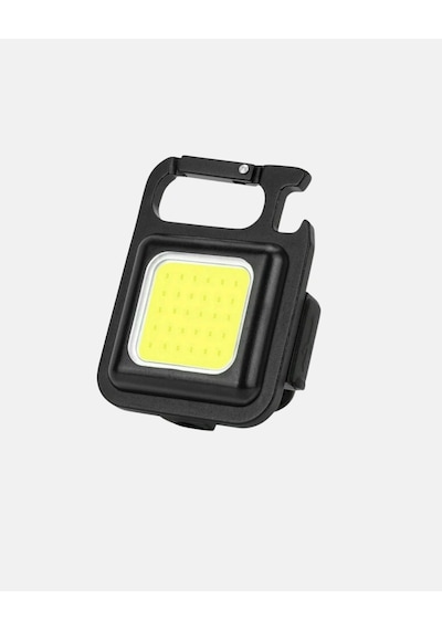 Mey İthalat Şarjlı Cob Led Anahtarlık Fener 4 Modlu, Manyetik Ve Katlanabilir Standlı Yeni Nesil