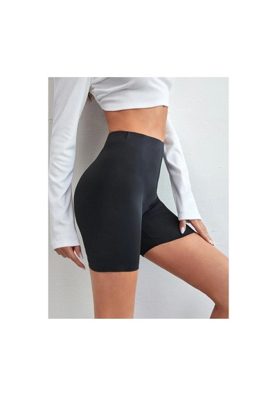 Mistirik Porfy Model Lazer Kesim İz Yapmaz Esnek Şort Siyah Renk 093