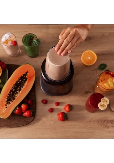 Cecotec Nutriblender 1000 W Fusion Taşınabilir Smoothie Blender Gri - Siyah
