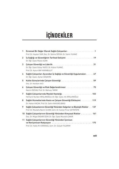 Sağlık Çalışanlarının Güvenliği- Nobel Tıp Kitabevleri