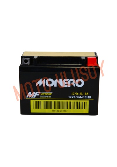 Motosiklet Aküsü 12v 6,5ah 12n6,5l-bs Agk 125 Cg 125 150 Küba Çit