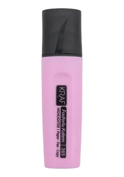 Kraf-voila-fosforlu İşaretleme Kalemi Pembe