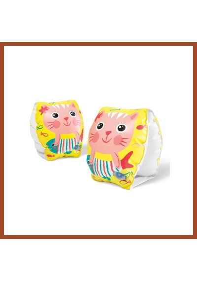 Intex Yavru Kedi Desenli Kolluk 20x15 Cm 06-36 Ay Pro