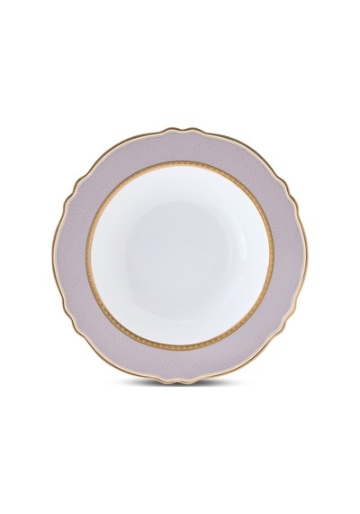 Aryıldız Majestic 60 Parça 12 Kişilik Yemek Takımı Beyaz - Gold