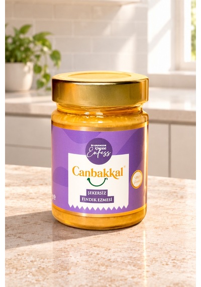 Canbakkal %99,9 Fındık Ezmesi İlave Şekersiz Fındık Kreması 300 G
