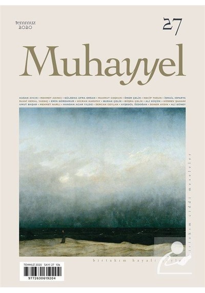 Muhayyel Dergisi Sayı:27 Temmuz 2020