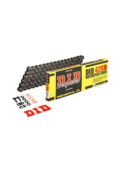 Did 428-124D 2004-2010 Honda CBR 125 R Uyumlu Zincir Çelik Renk