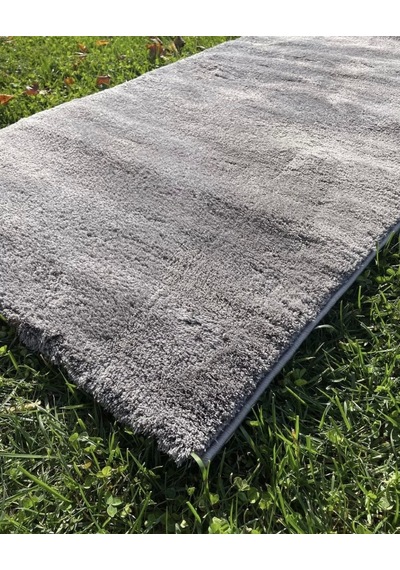 Hoom Rugs Shaggy 1006 Gri Modern Shaggy Halı Gri
