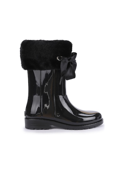 Igor Campera Charol Soft Kız Çocuk Su Geçirmez Yağmur Kar Çizmesi W10239 Siyah 001