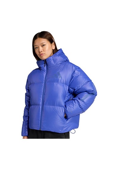 Adidas W Z.n.e. Puffer Kadın Outdoor Mont Jw1517 Mavi Mavi
