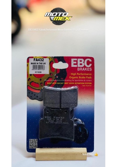 Shiver 750 Gt Ön 09-10 Ebc Fa432 Yüksek Performans Motor Balatası Güçlü Frenleme