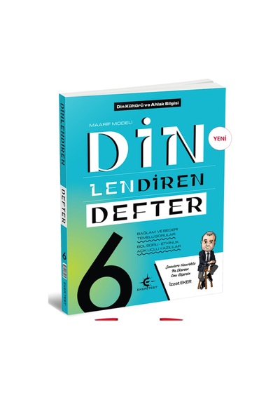6. Sınıf Eker Test Dinlendiren Defter Güncel Müfredat