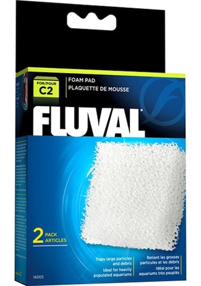 Fluval - 689 - C2 Filtre Süngeri - Ilkestor - 2 Li