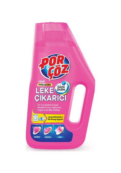 2 Adet Porçöz Leke Çıkarıcı 1 L