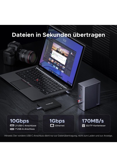 Ugreen Revodok Pro 2dp Ve Hdmı Yalnızca Windows Dizüstü Bilgisayarlar İçin 8k Dp/4k Hdmı, 100w Şarj, 27w Usb C, 10gbps Usb Bağlantı Noktaları, Gigabit Lan, Sd/tf İle Üçlü Ekran Yuvası Ugreen Revodok Pro 2dp Ve Hdmı Yalnızca Windows Dizüstü Bilgisayarlar İçin 8k Dp/4k Hdmı, 100w Şarj, 27w Usb C, 10gbps Usb Bağlantı Noktaları, Gigabit Lan, Sd/tf İle Üçlü Ekran Yuvası