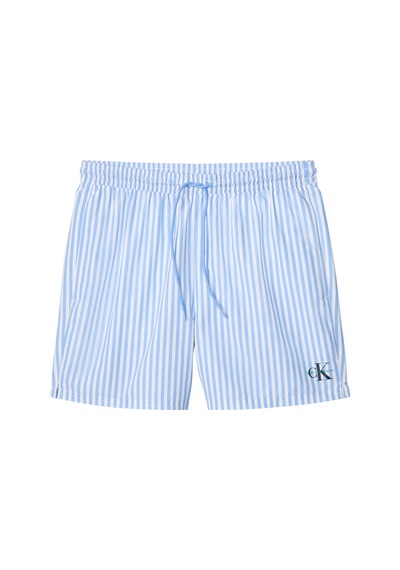 Calvin Klein Medium Drawstring Wa Erkek Şort Mayo Gri-15907 Grau